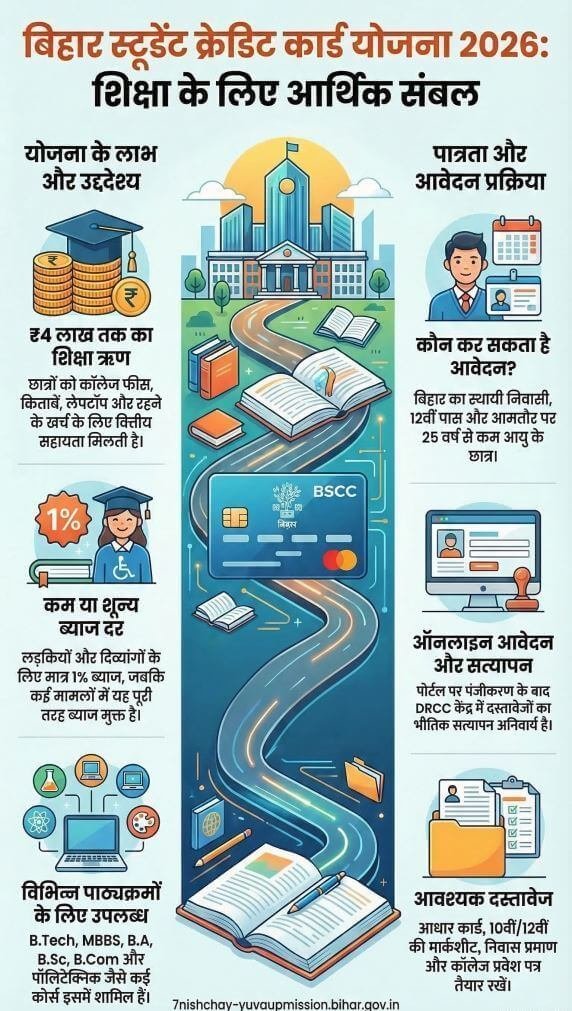 bihar-student-credit-card-infographic
